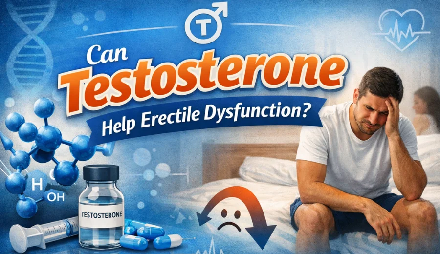 can testosterone help erectile dysfunction
