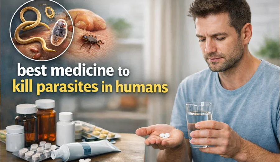 best medicine to kill parasites in humans