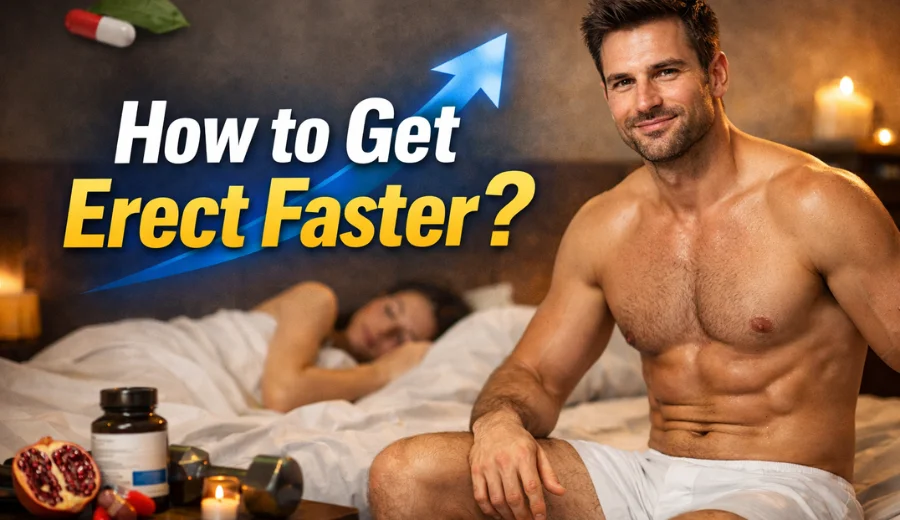 how to get erect faster