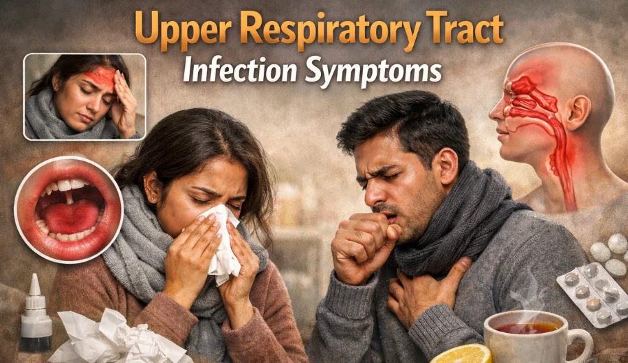upper respiratory tract infection symptoms