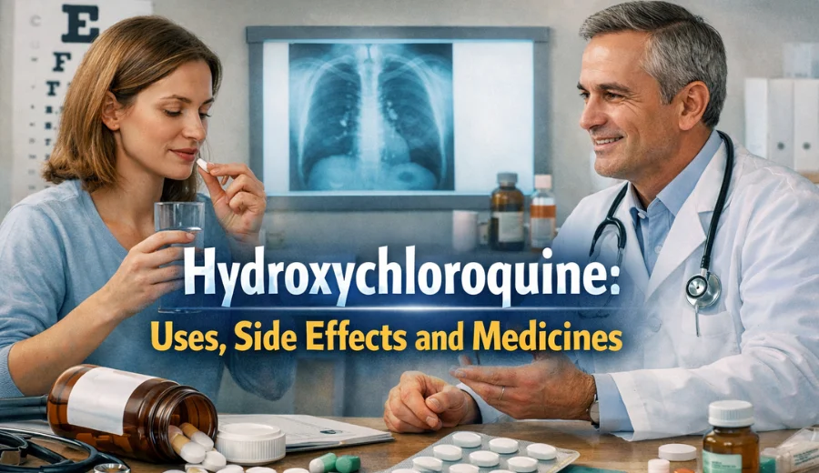 Hydroxychloroquine Uses, Side Effects and Medicines