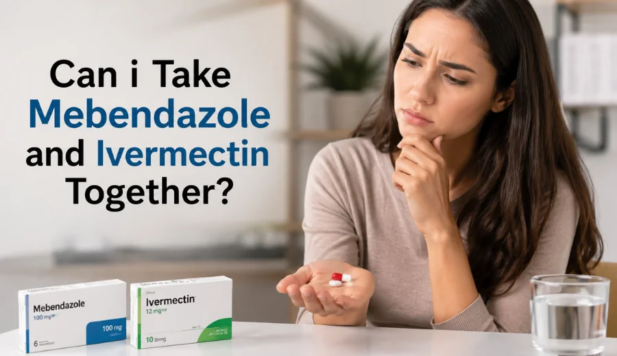 Can i Take Mebendazole and Ivermectin Together​