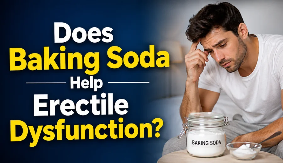 Does Baking Soda Help Erectile Dysfunction