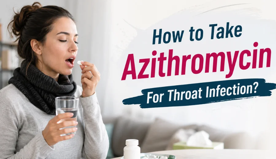 How to Take Azithromycin For Throat Infection