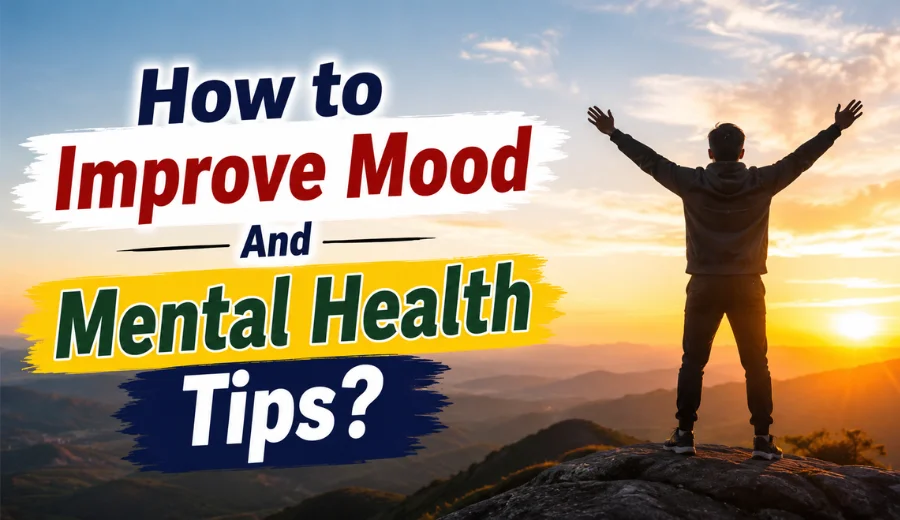 how to improve mood and mental health tips​