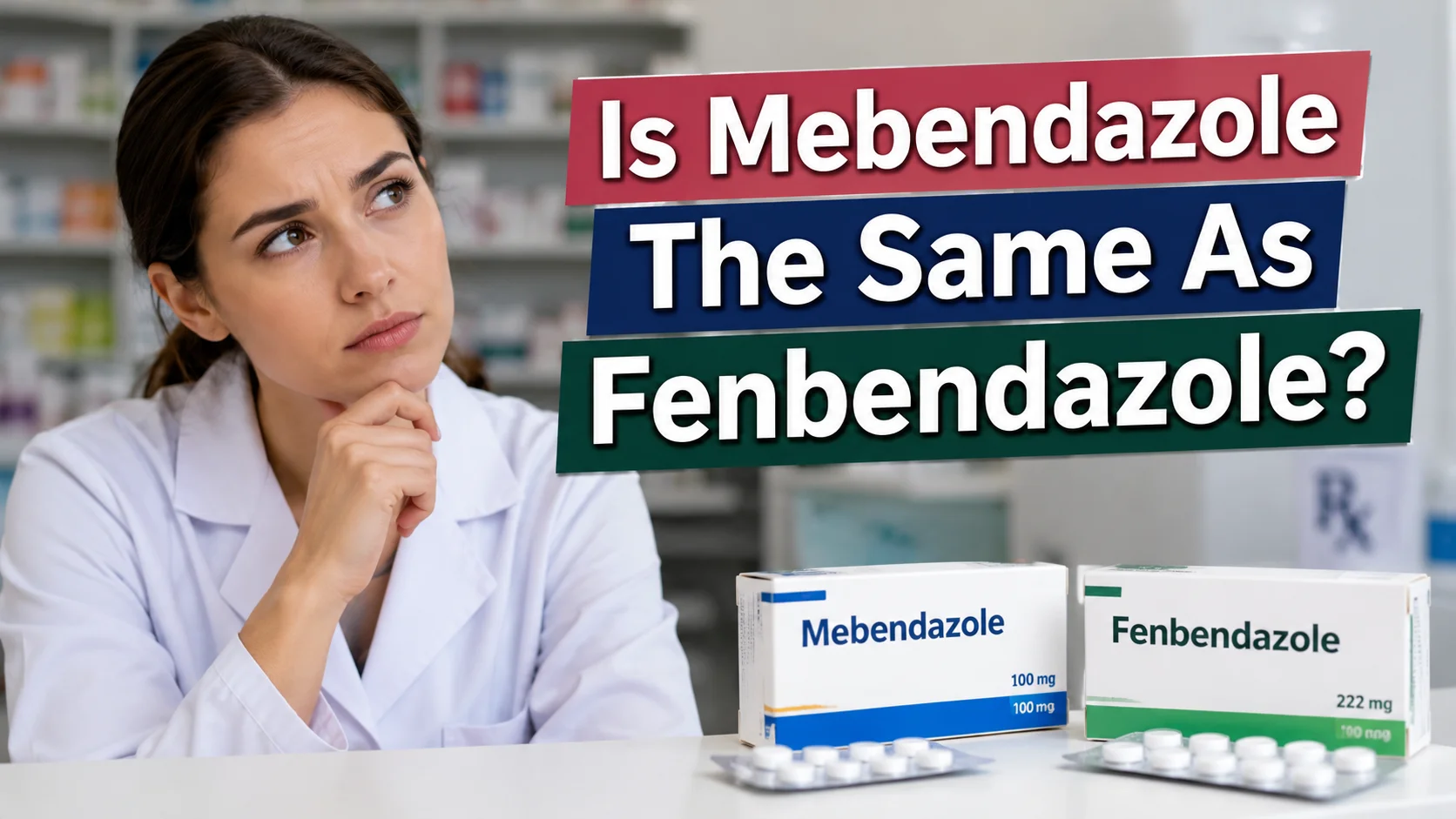 Is Mebendazole the same as Fenbendazole